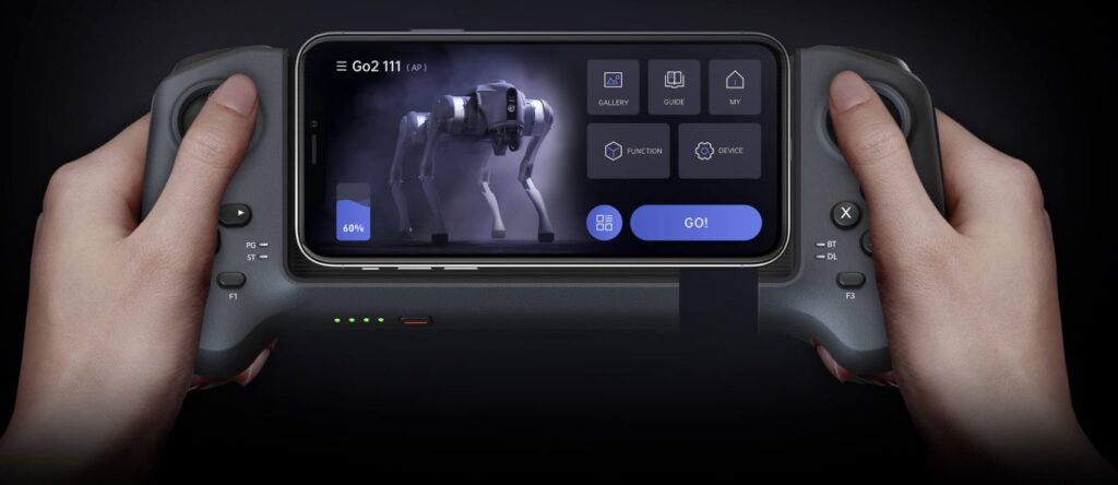 Kontroler R3 ze smartfonem