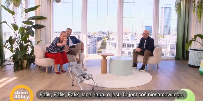 Robo pies w programie dzień dobry TVN